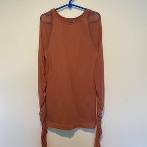 Intimately Free People Ruched Long Sleeve, XS